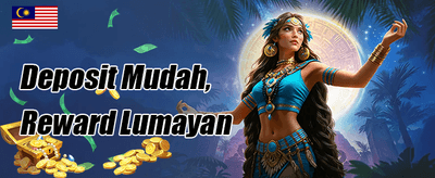 Bonus Selamat Datang 100% promotion banner